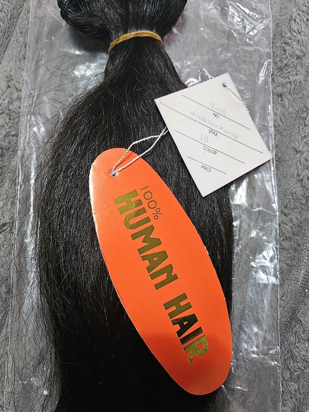 100% Human Hair 10 Inch Weft Women’s Hair